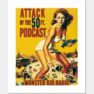 Monster Kid Radio - Attack of the 50 Foot Woman Posters and Art